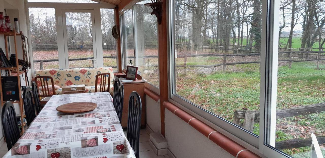Ferme Equestre Des Abrons Villa Pailloles Exteriör bild